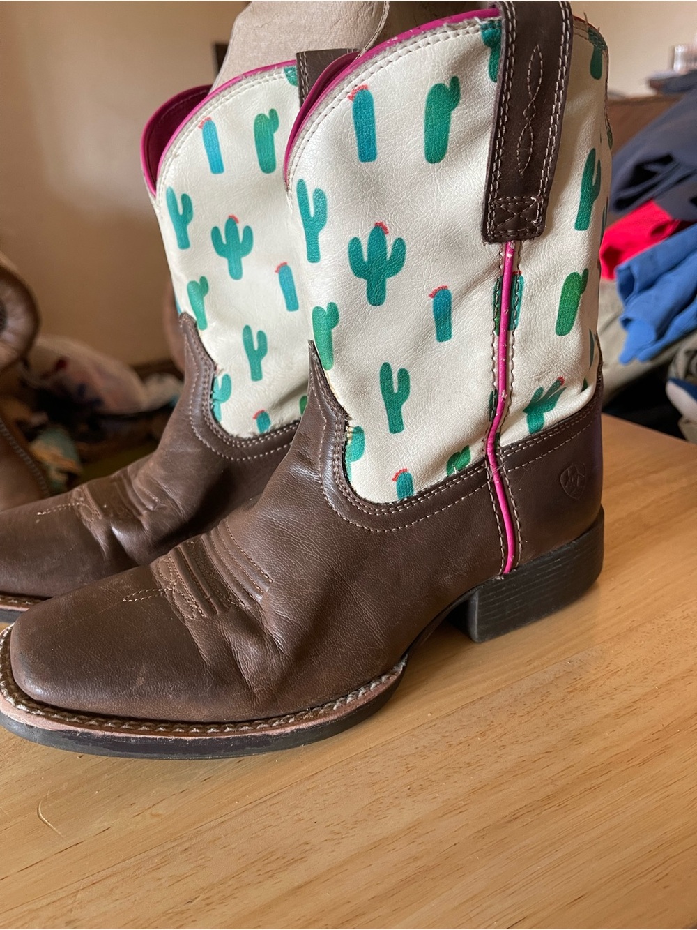 Ariat Kids Fatbaby Western Cowgirl Boots Fatbaby Bell  Size Girls 2